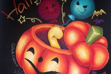 カボチャバスケット