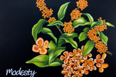 金木犀・花言葉（2017年）※2018年カレンダー