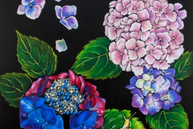 紫陽花とカタツムリ（2019年）