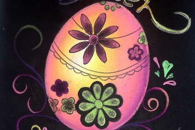 イースターエッグ・ピンク